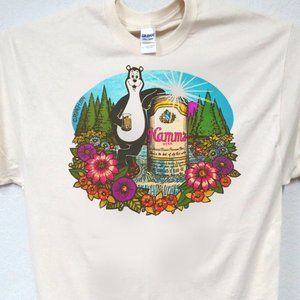 HAMMS BEER, BEAR COOL MENS IVORY TEE T-1672